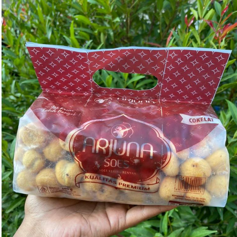 alyamart Soes Arjuna Kering Coklat 500gr/Soes Coklat Arjuna