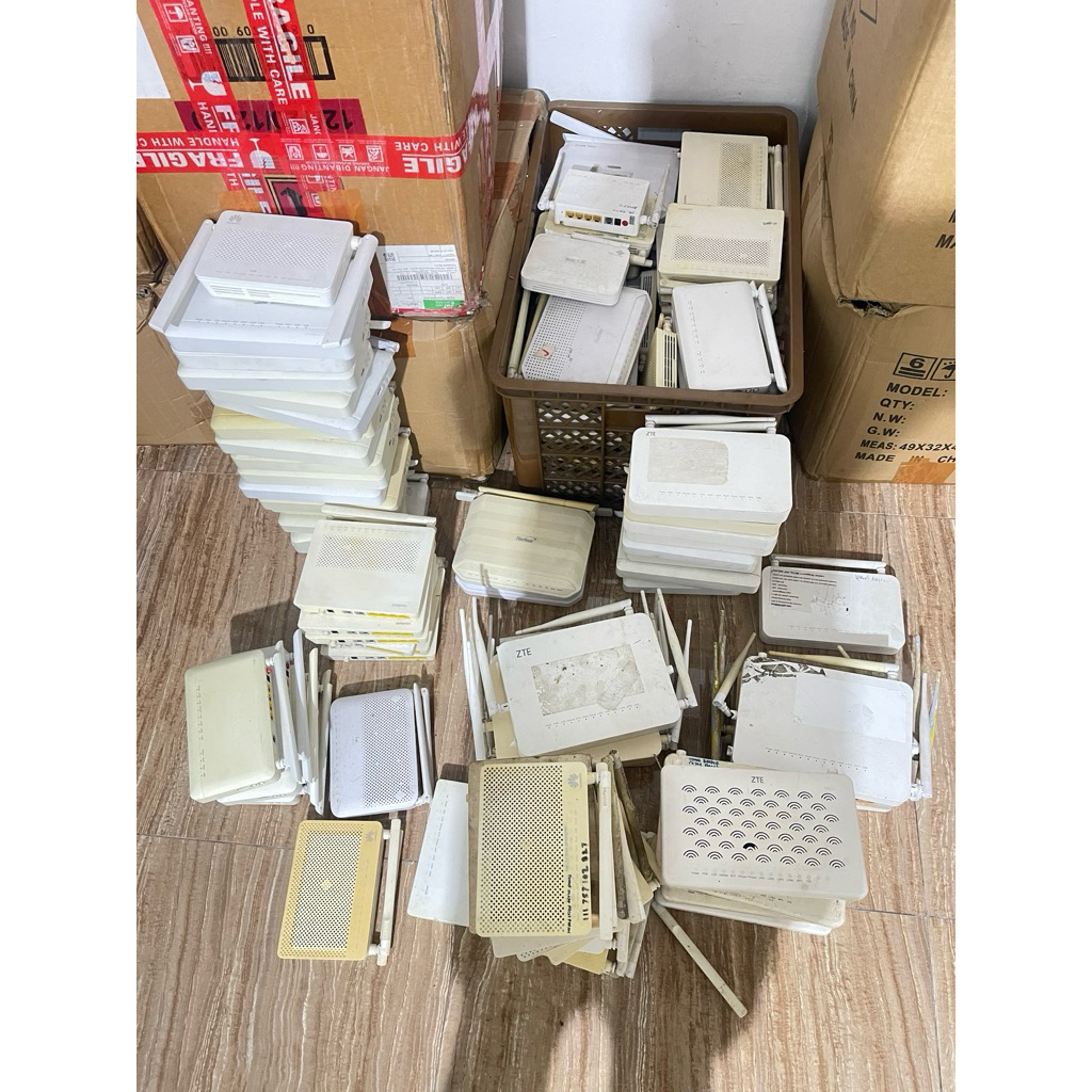 ONT MODEM RUSAK buat kanibalan