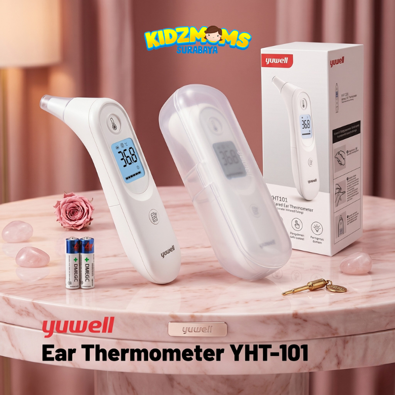 Thermogun YHT101 Termometer Telinga Non Kontak Bayi Anak Dewasa YUWELL Thermometer Infrared