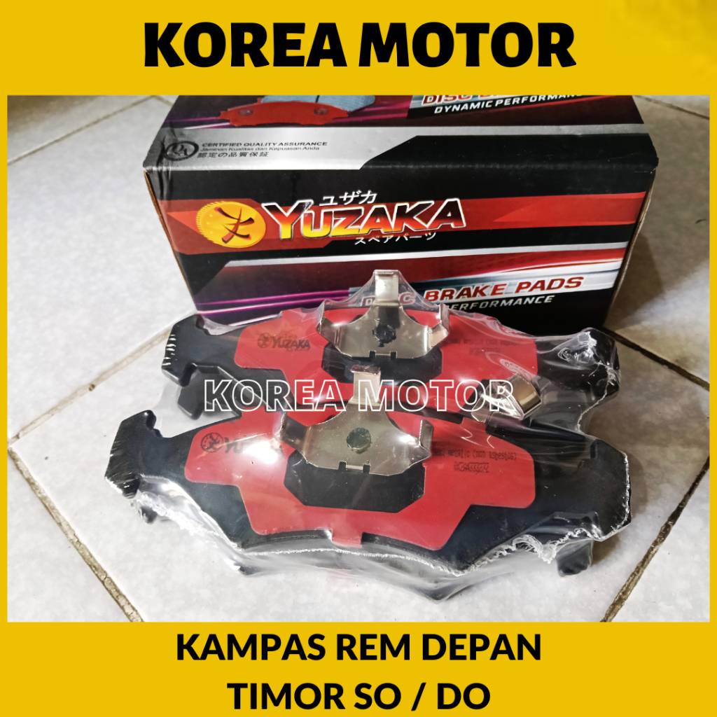 Kampas rem Timor depan kanvas rem Timor Sohc Dohc