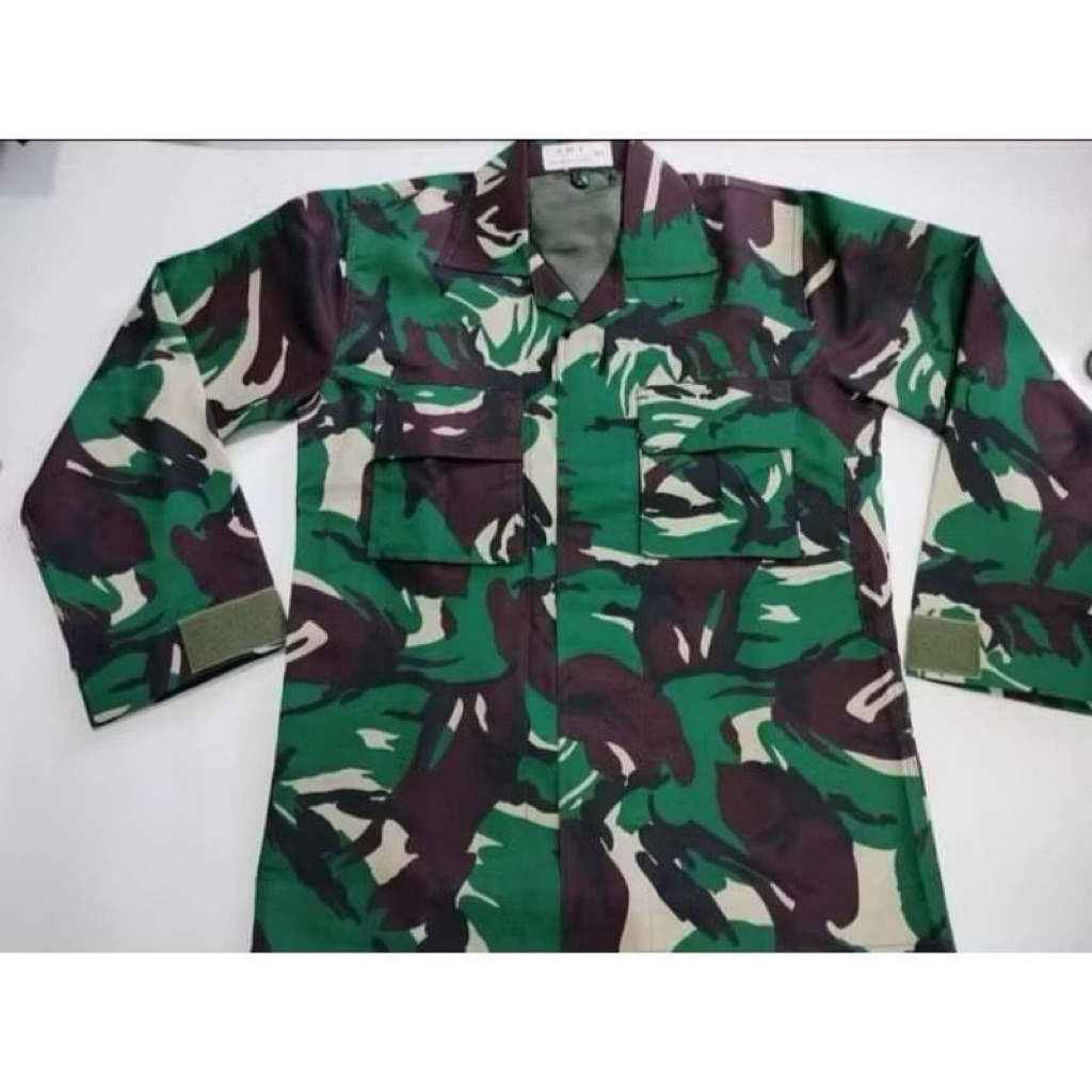baju PDL balotelli semi woll warna gelap anti luntur  / baju pdl tni / pdl tni / baju pdl baloteli /