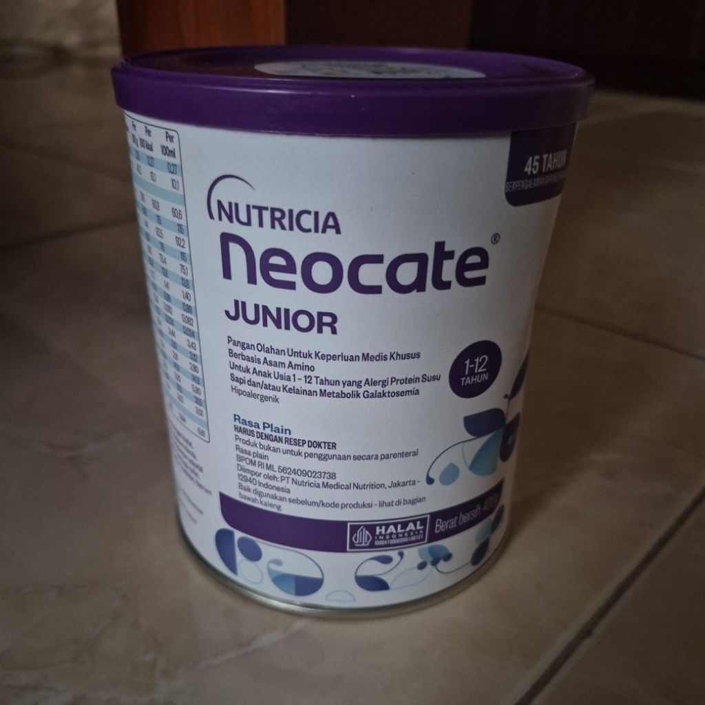 Susu neocate kemasan terbaru