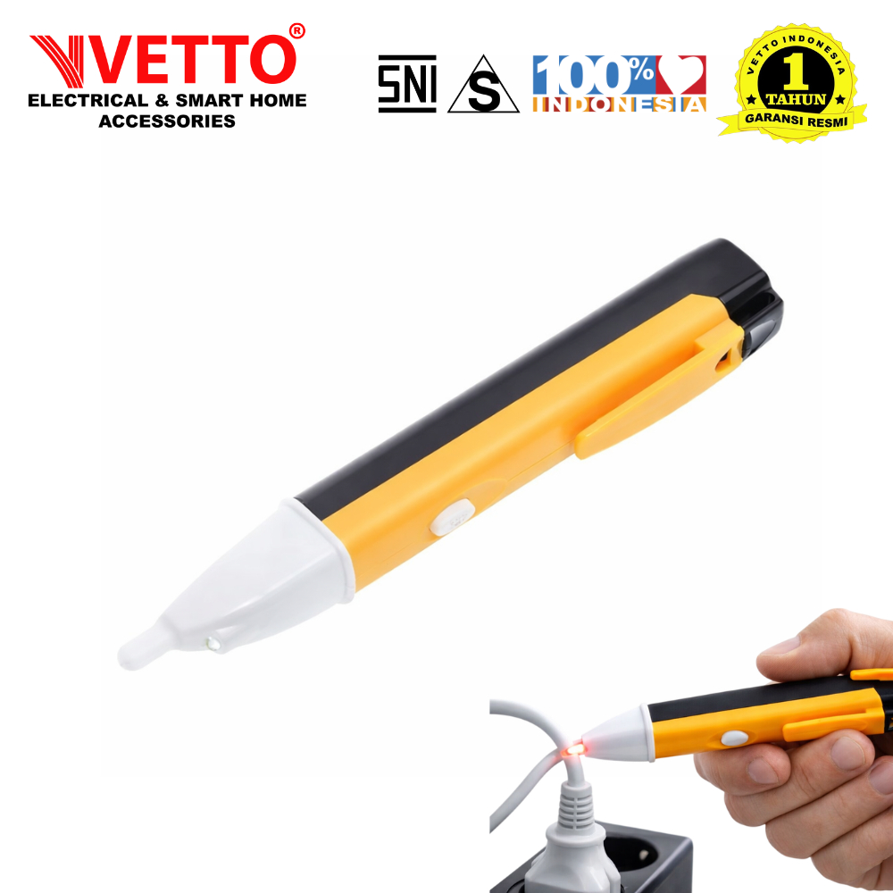 Obeng Tespen Listrik Digital - Test Pen Digital VETTO