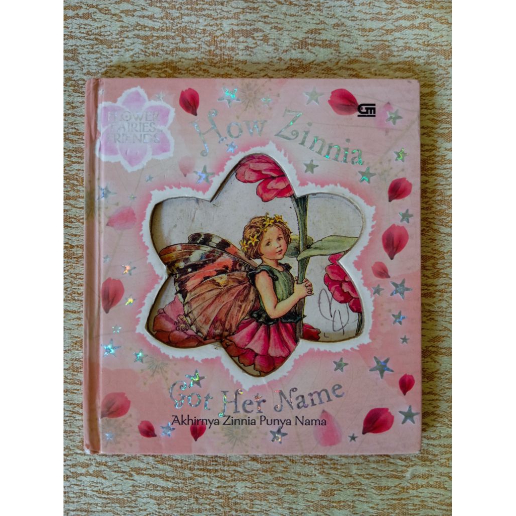 Buku Langka Vintage Flower Fairies Friends How Zinnia Got Her Name by Cicely Mary Barker