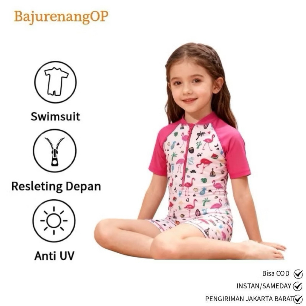 PRELOVED BAJU RENANG ANAK