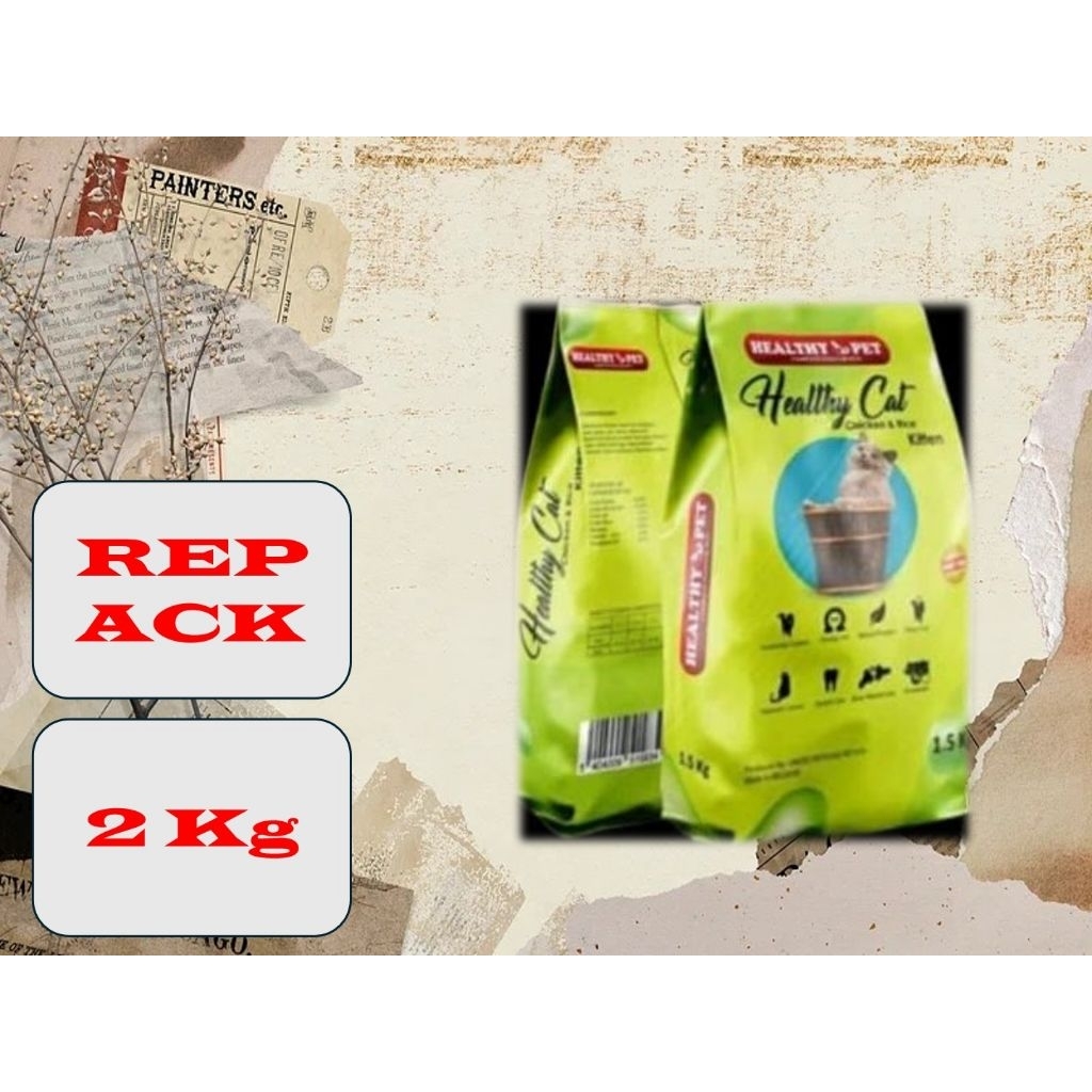 Makanan Kucing ( Healthy Cat Kitten Kemasan 2kg REPACK ) HEALTHY CAT
