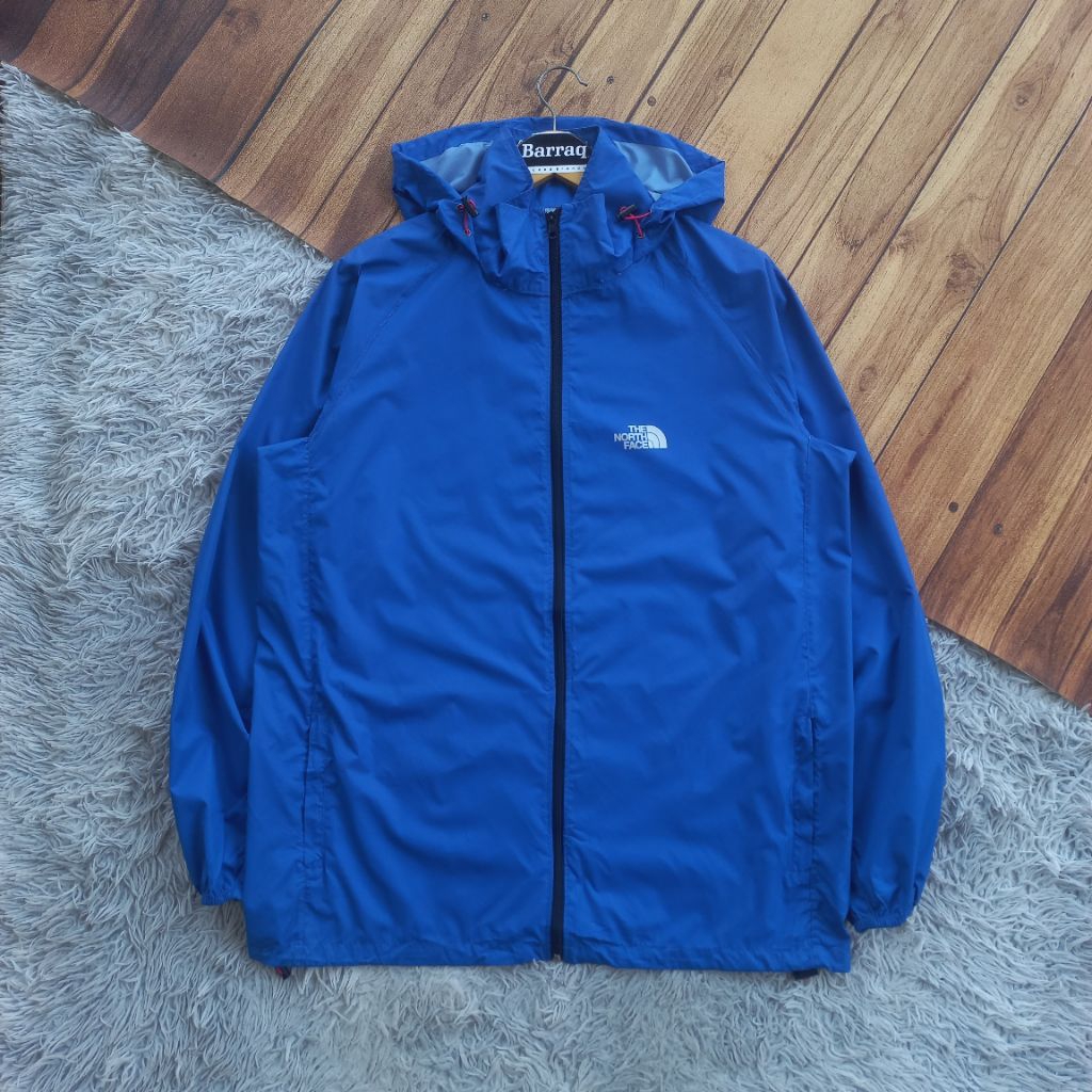 The North Face Lightweight Jacket UV Cut Protection Waterproof Hidden Hood running sports windbreake