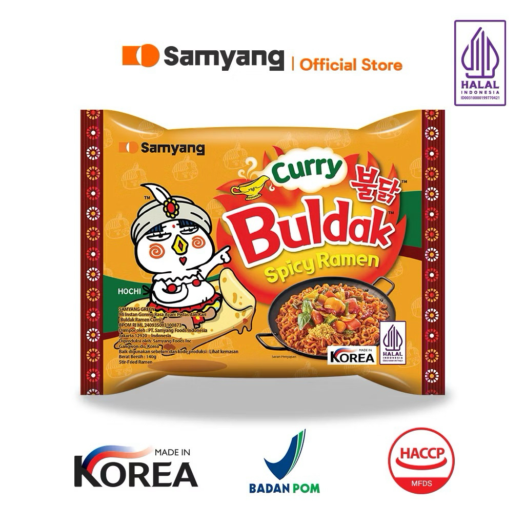 Samyang buldak curry 140gr
