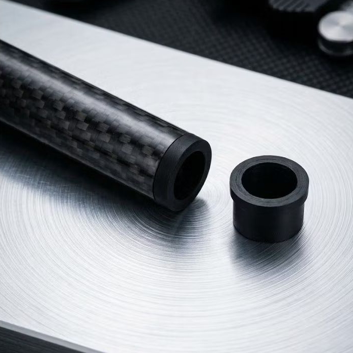 Ganjelan Pipa carbon / adapter serombong Carbon untuk Laras OD 19 20 22 25 ID 13 14 15 16