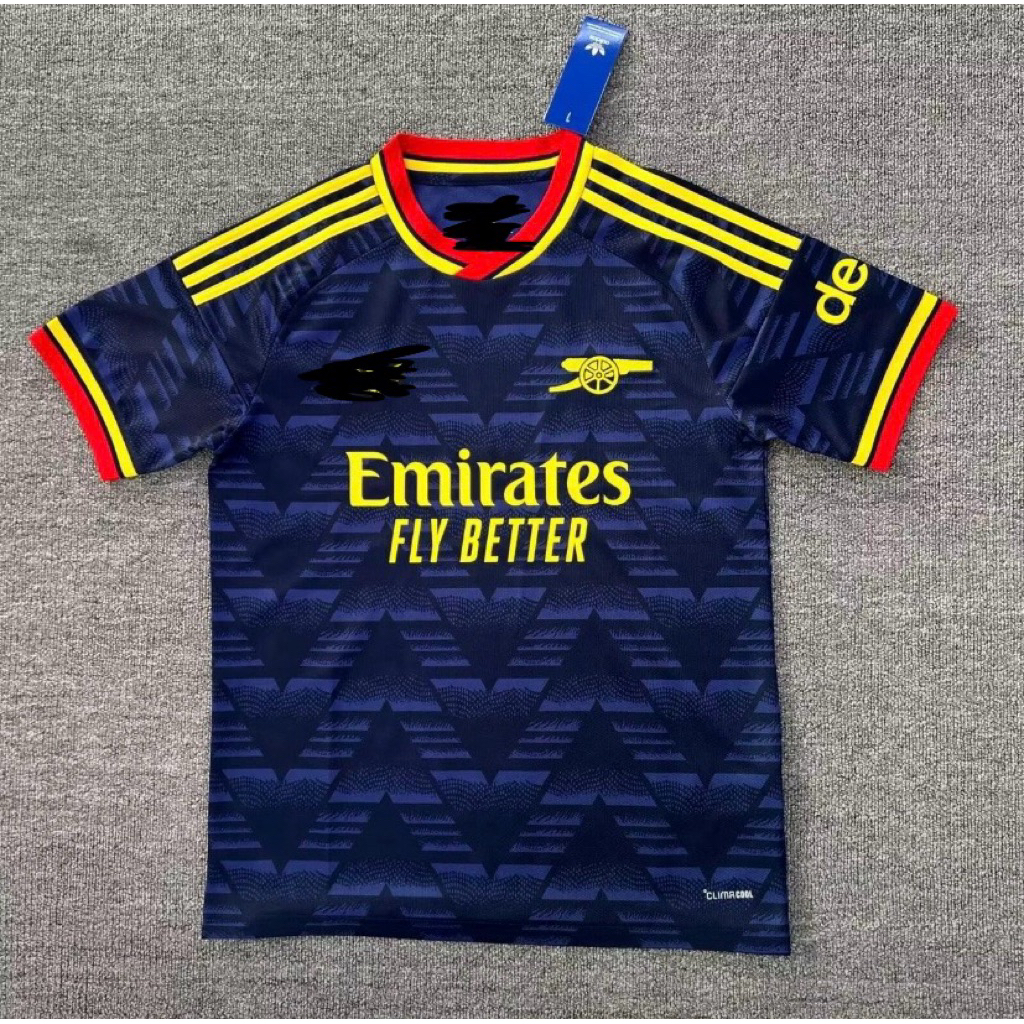 Jersey Kaos Baju Sepak Bola Dewasa Arsenal FC Home Away 3rd Third Biru Blue Klub Club Medioker Papan