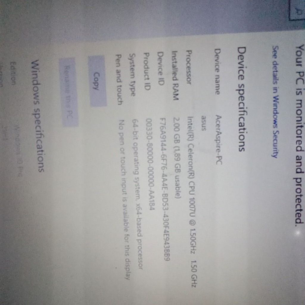 Mobo laptop Asus A450c celeron
