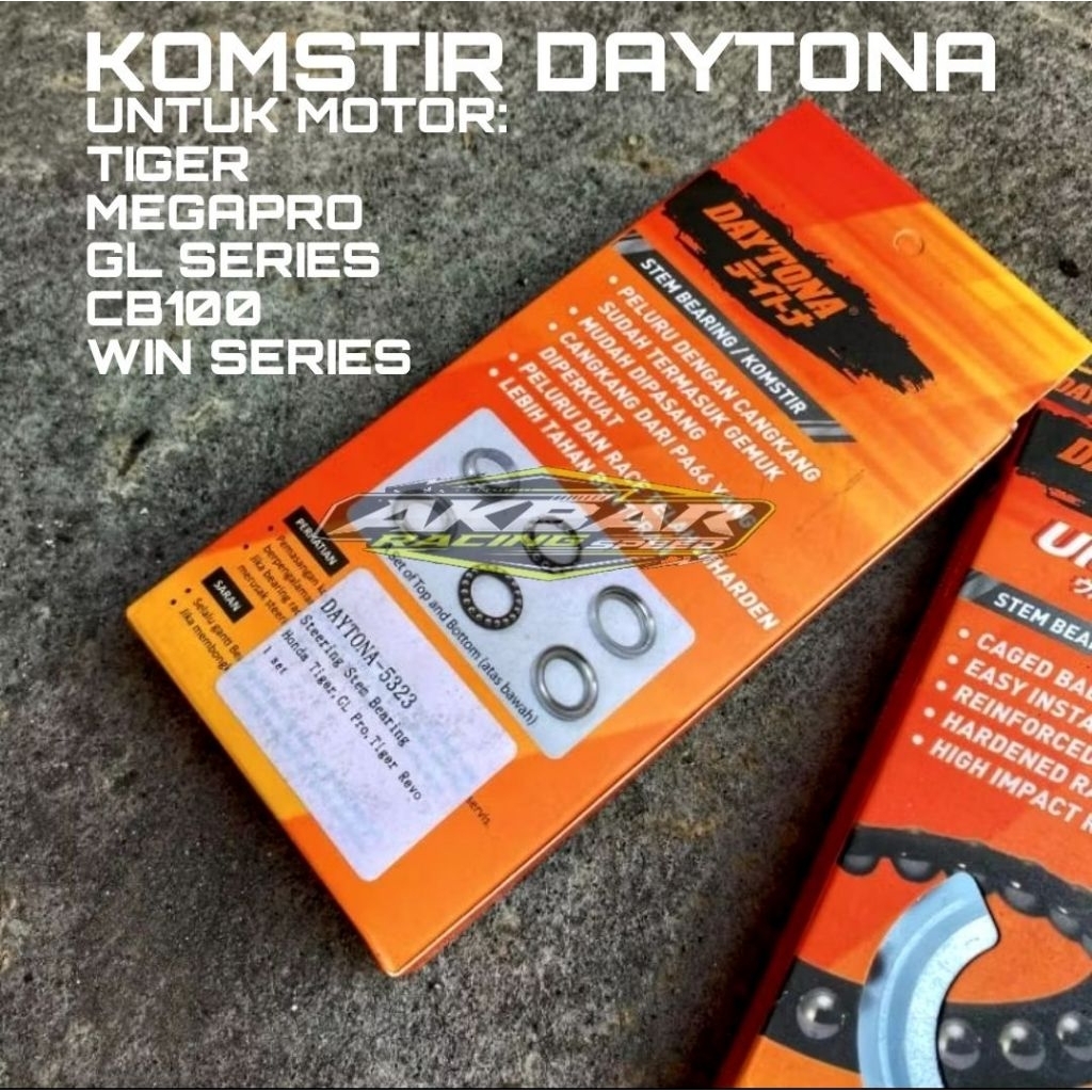 KOMSTIR DAYTONA 5323 TIGER CB 100 GL MAX MEGAPRO PRIMUS GL PRO WIN GL100 TIGER REVO MEGAPRO OLD KOMS