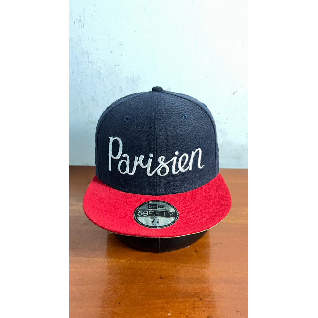topi new era x kitsune parisien original second