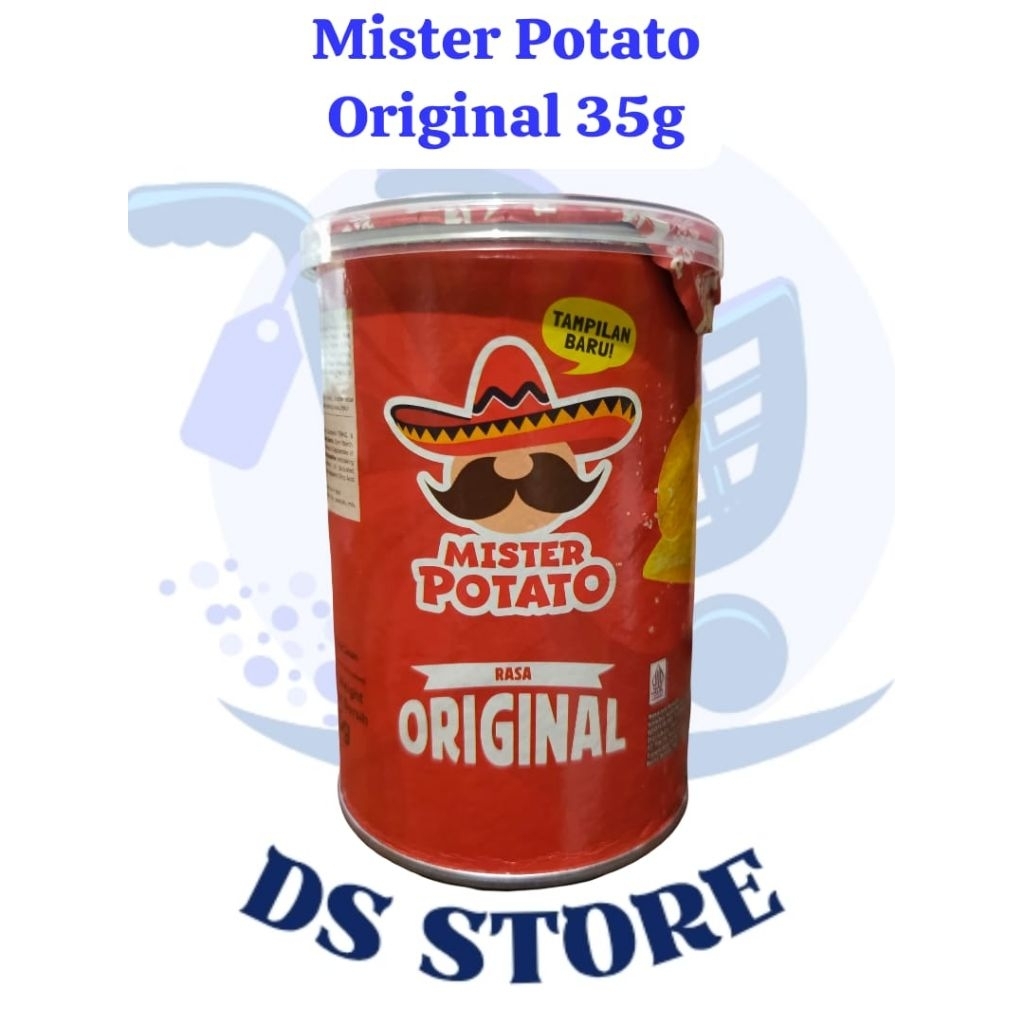 Mister Potato Crisps Original 35 gr / Mr.Potato