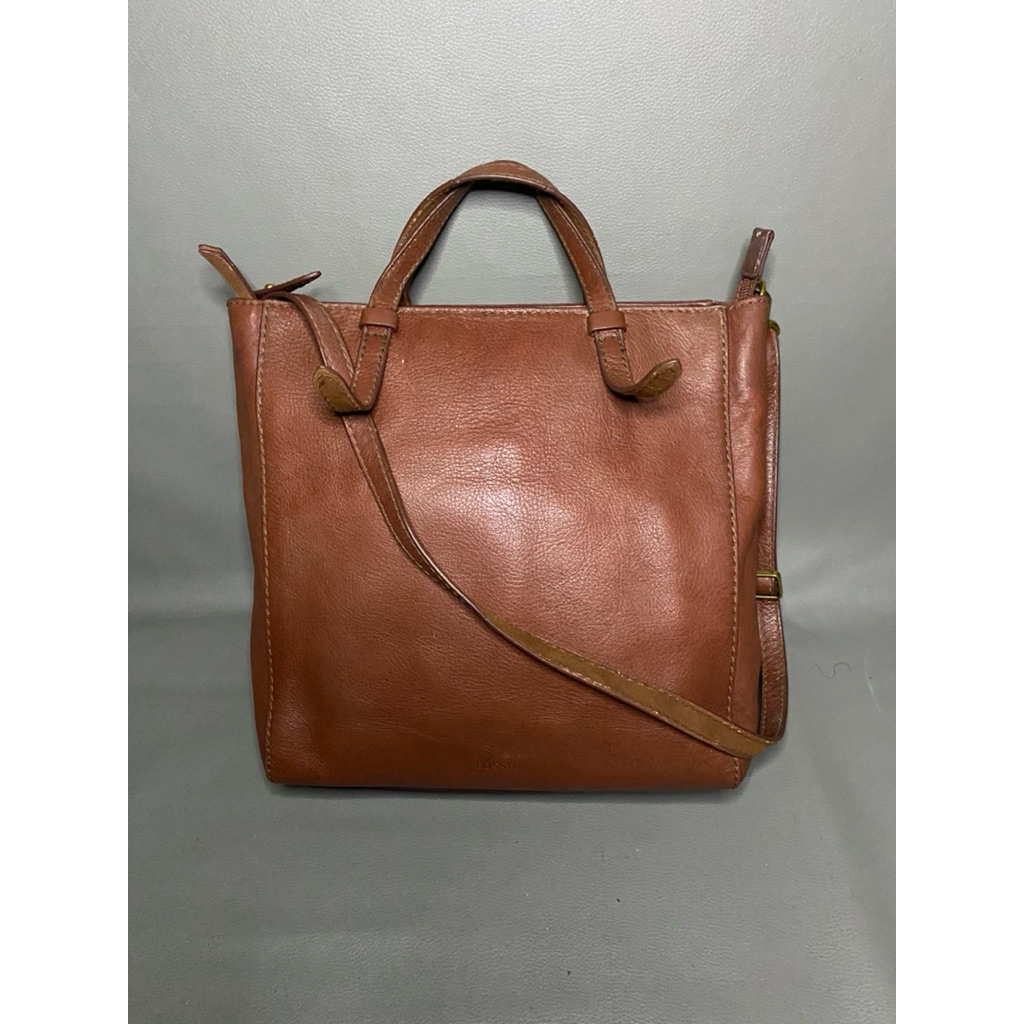 slingbag backpack 2 way oucil leather