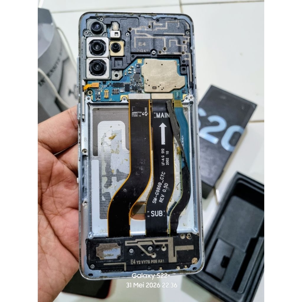Samsung S20 Plus Sein Ram 8/128 Minus Lcd