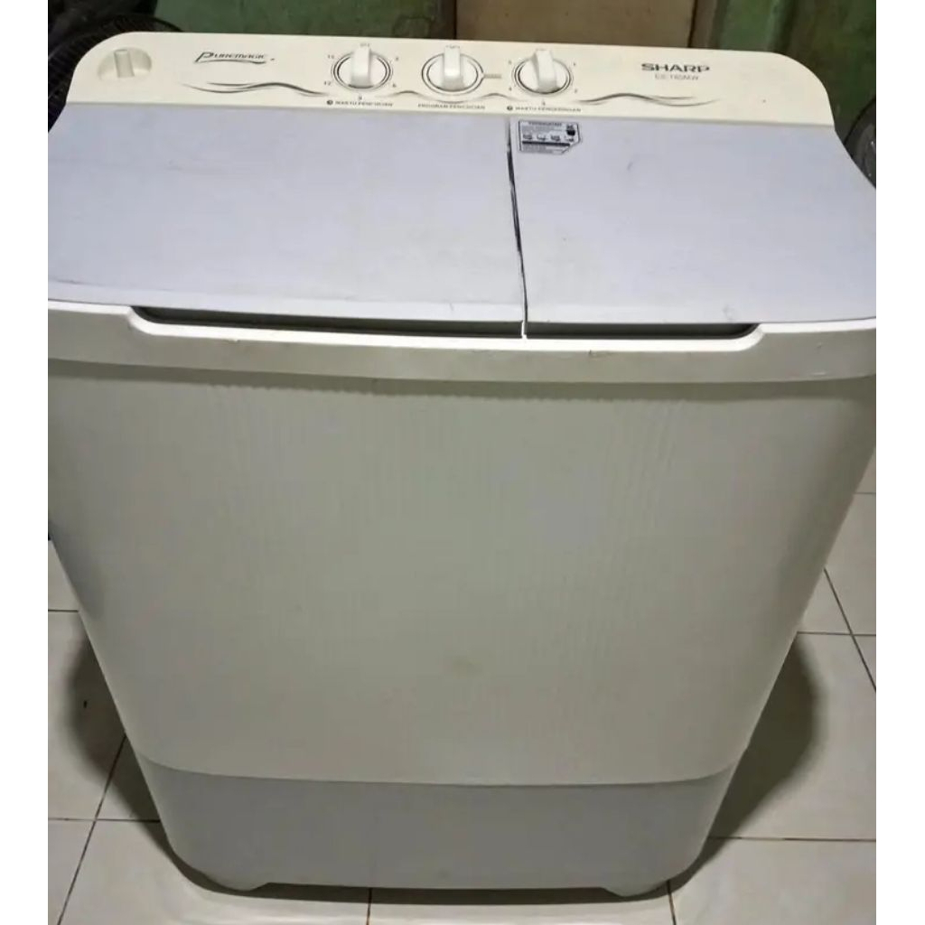 Mesin Cuci Bekas Sharp 8kg Seken Normal