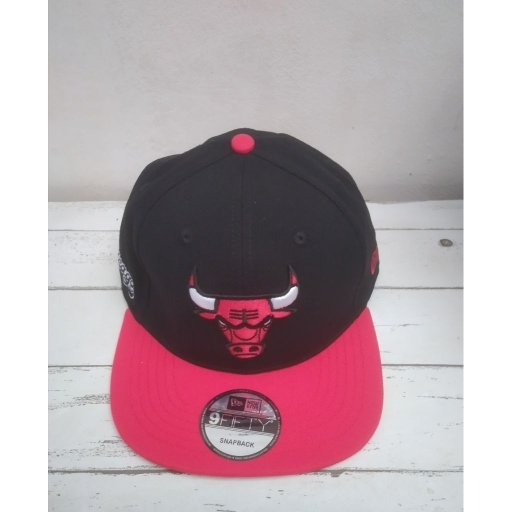 Topi Chicago Bulls New Era 9fifty/snapback caps (baru)