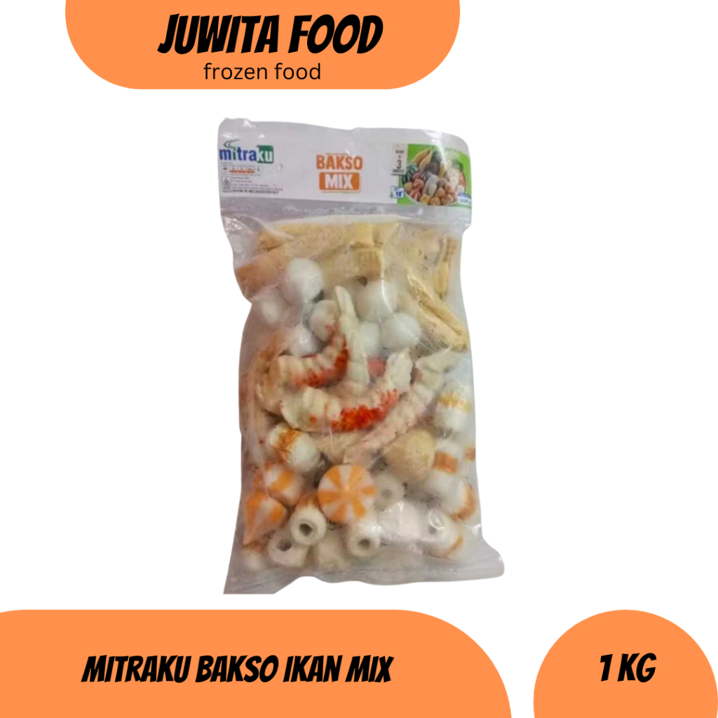 MITRAKU BAKSO IKAN MIX 1 KG