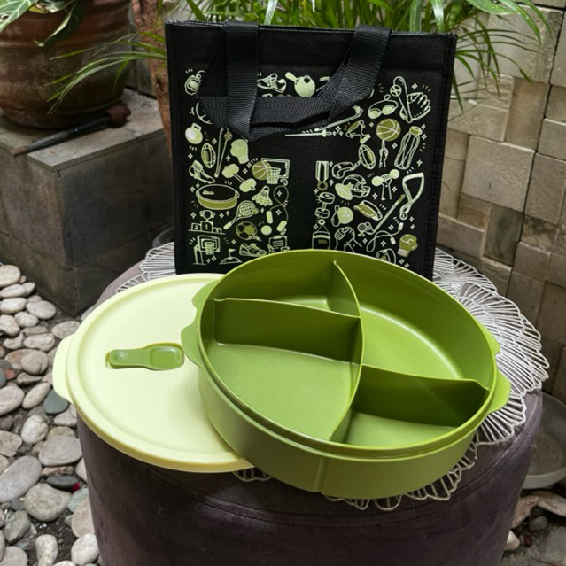 TEMPAT BEKAL FIT TO GO TUPPERWARE ORIGINAL