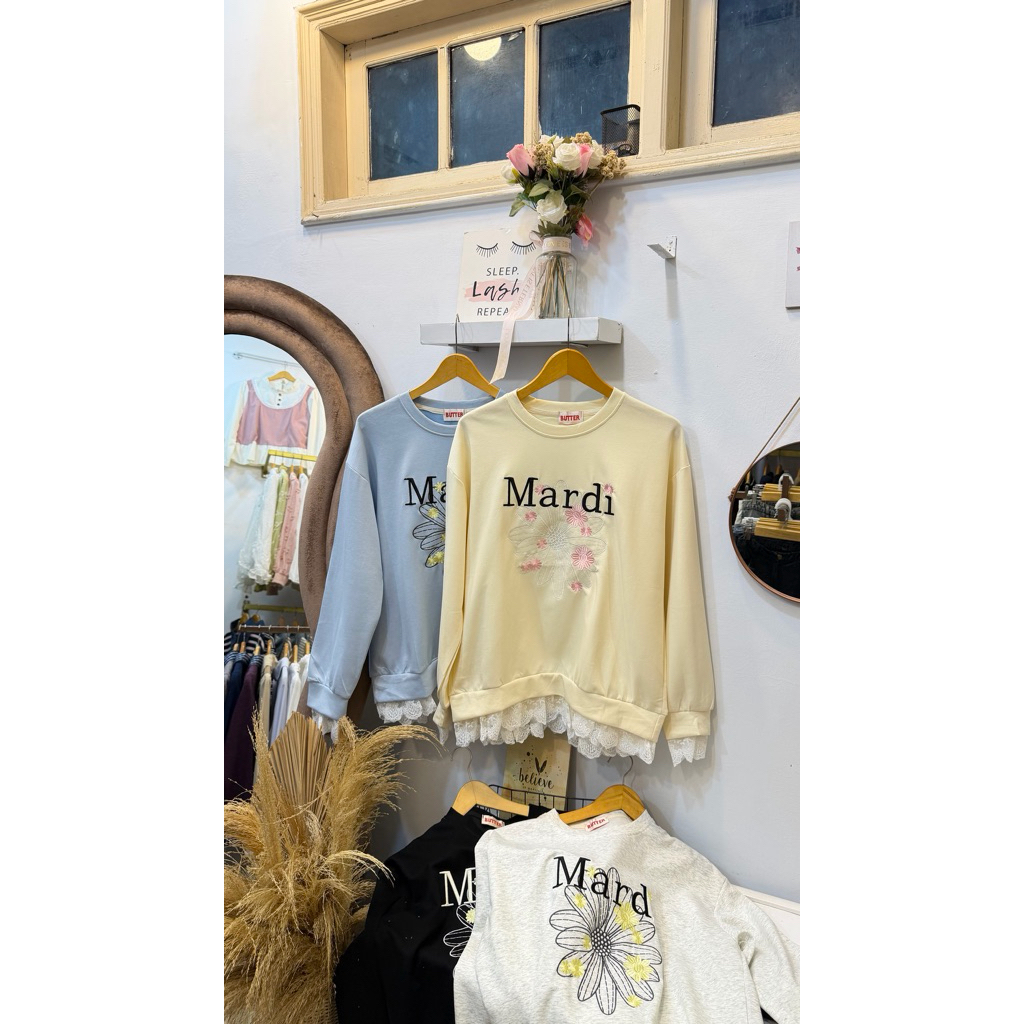 sweater Mardi renda