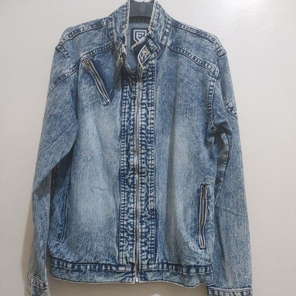 Jaket Denim Pria Preloved