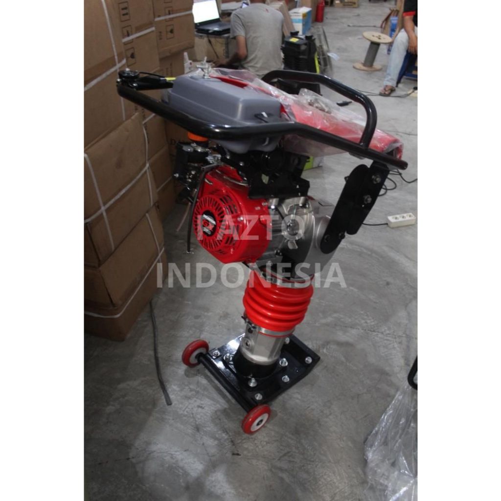 STAMPER KUDA + HONDA GX 160 MESIN PEMADAT TANAH