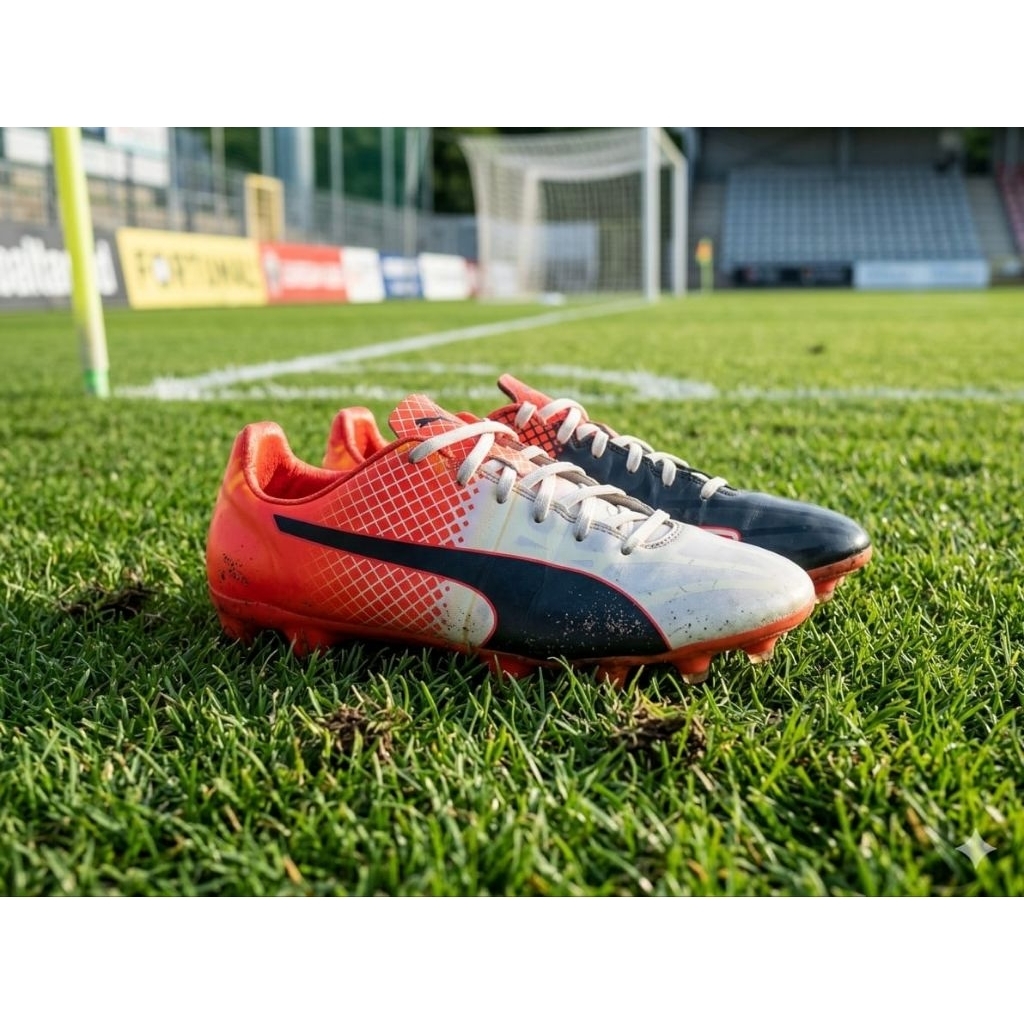 Sepatu Bola Anak Second Puma Evospeed 4.5 FG Size 35 Insole 220 Second Ori