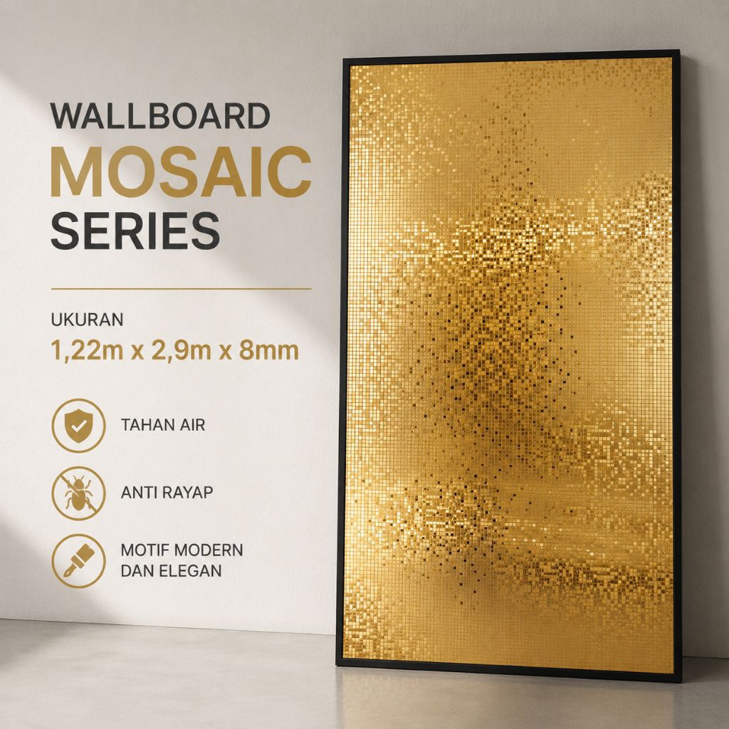 WALLBOARD MOSAIC SERIES | WALLBOARD DINDING WALLPANEL