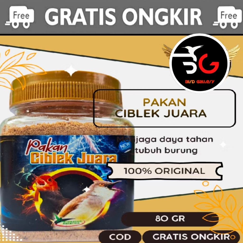 VOER CIBLEK JUARA BMW PAKAN BURUNG CIBLEK VOER MAKANAN BURUNG BMW