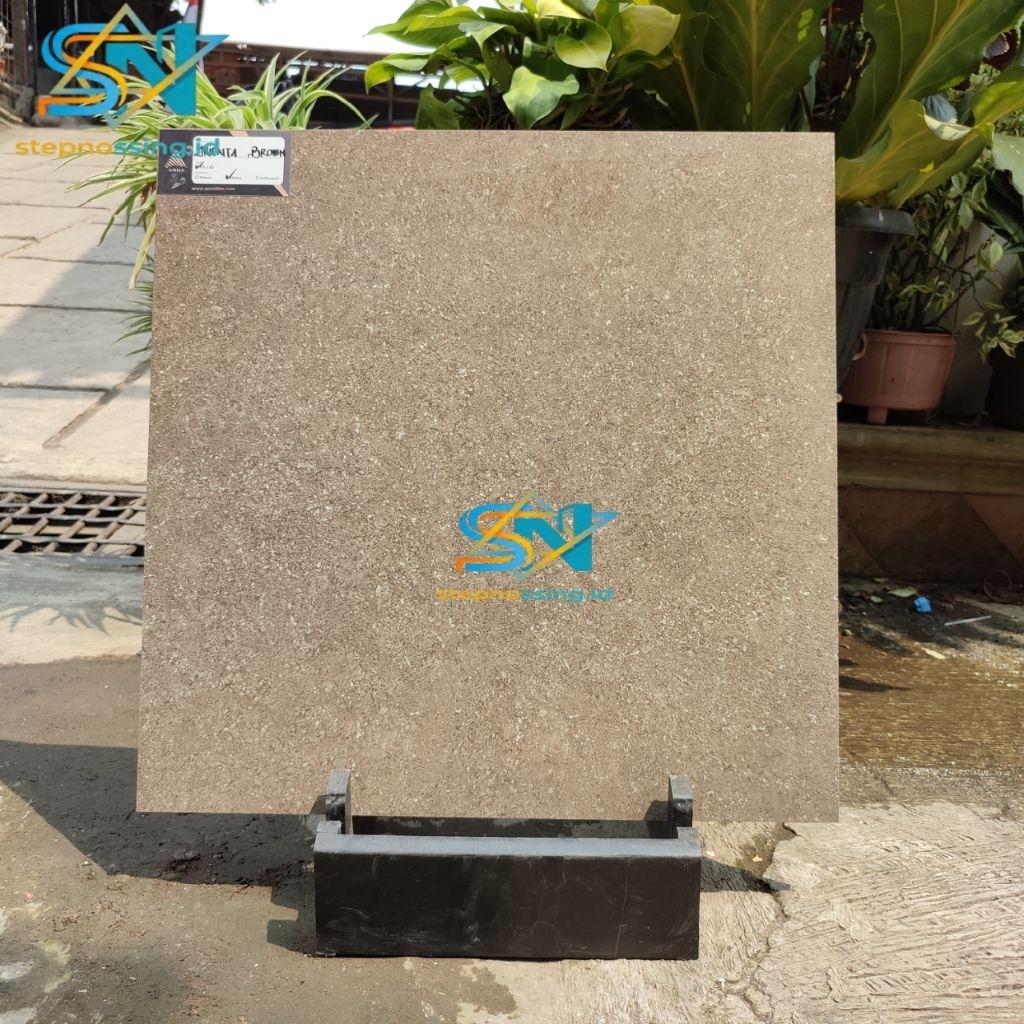 Granite Lantai 60X60 Arienta Brown | ARNA | Matt