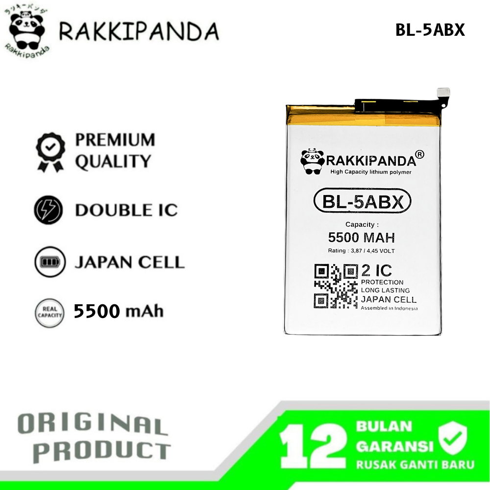 RakkiPanda - BL-5ABX Infinix Hot 50i / Hot 50 4G Batre Batrai Baterai