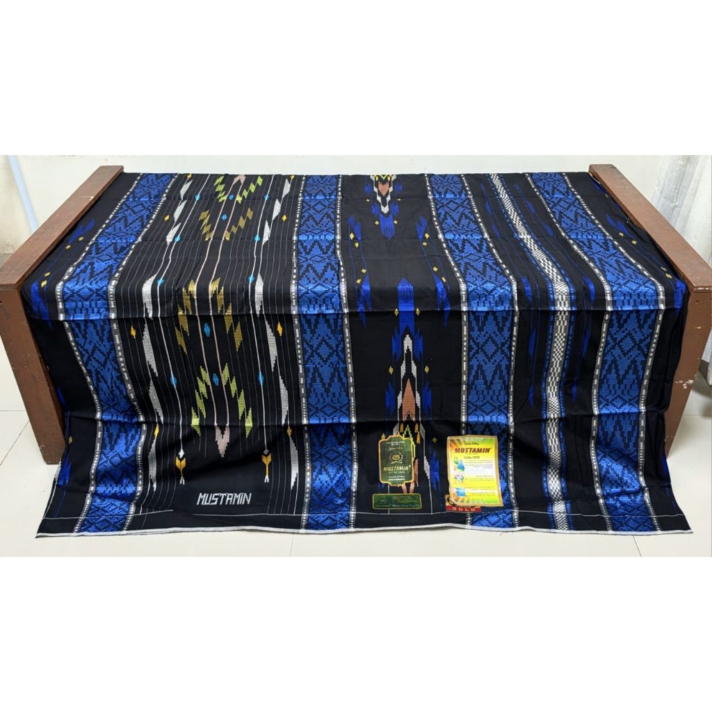 (TERLARIS) Sarung Tenun Tradisional Mustamin 200 SGE Mesres 100% Original