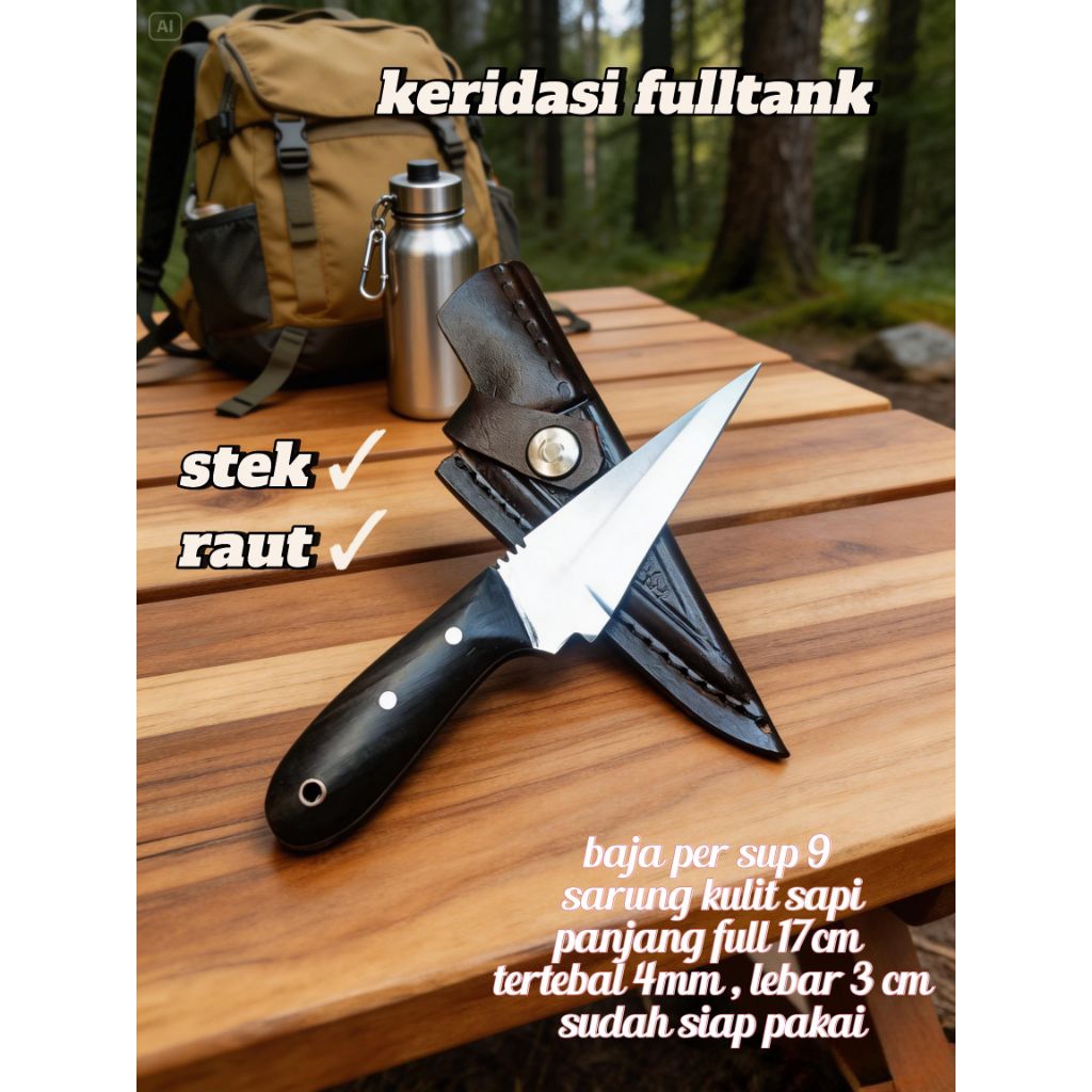 pisau dapur prefosinal, pisau stek kulit /sisit
