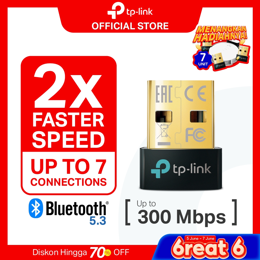 TP-Link UB500 | BLUETOOTH 5.3 NANO USB ADAPTER | Desktop Laptop Windows | Bluetooth Dongle | UB400