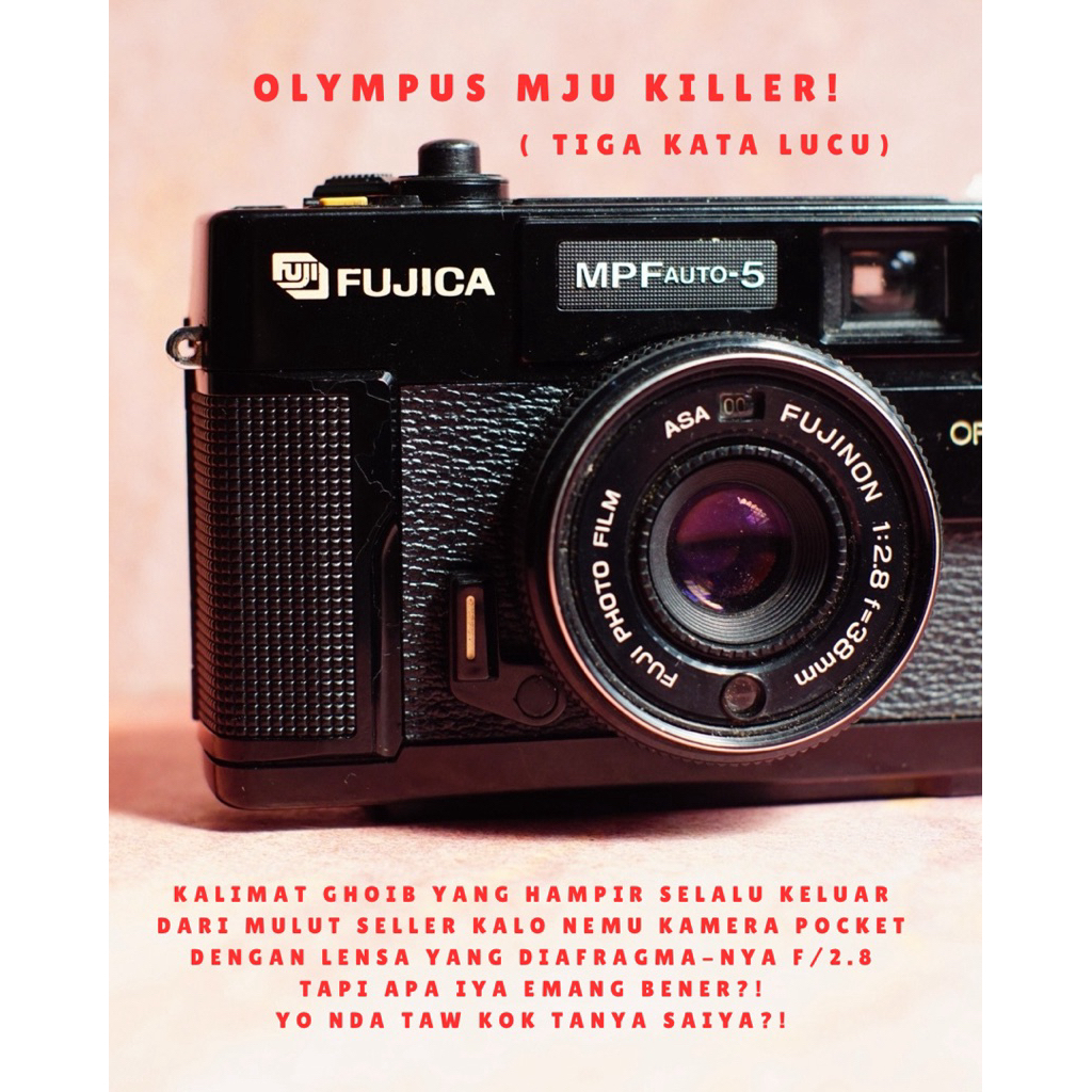 Fujica MPF Auto 5 Analog Point N Shoot Camera