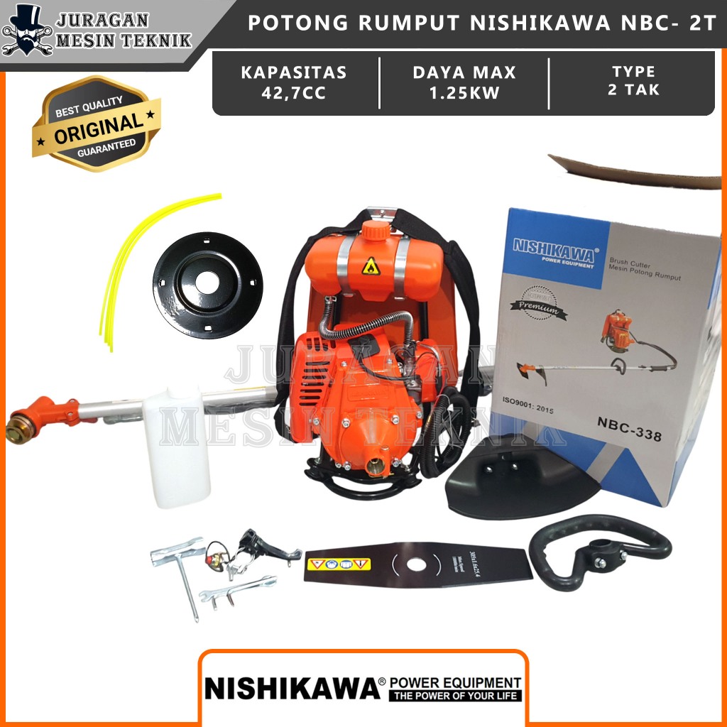 Mesin Potong Rumput Gendong 2 Tak Nishikawa 328