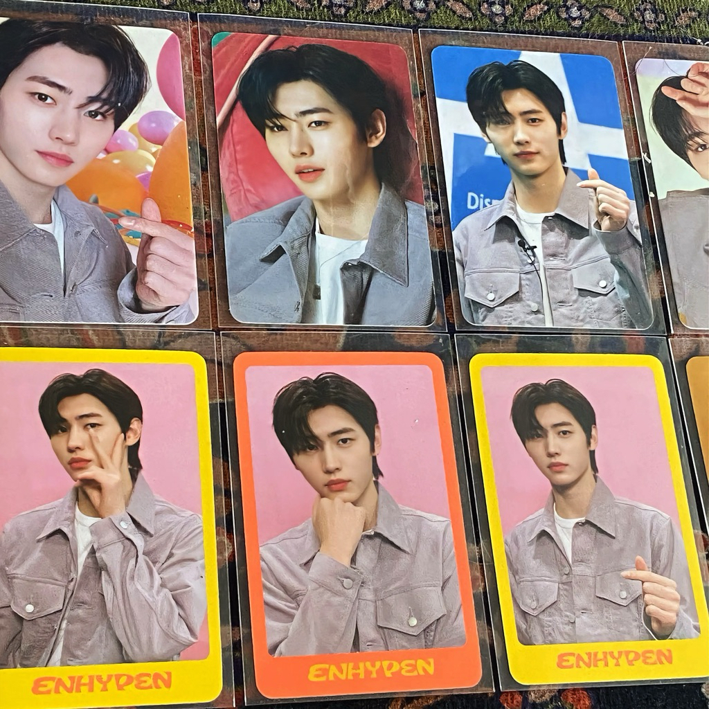 SUNGHOON ENHYPEN PHOTOCARD DICON OFFICIAL