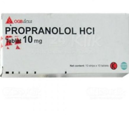 PROPRANOLOL GENERIK_01 10 MG 1 STRIP @ 10 TABLET