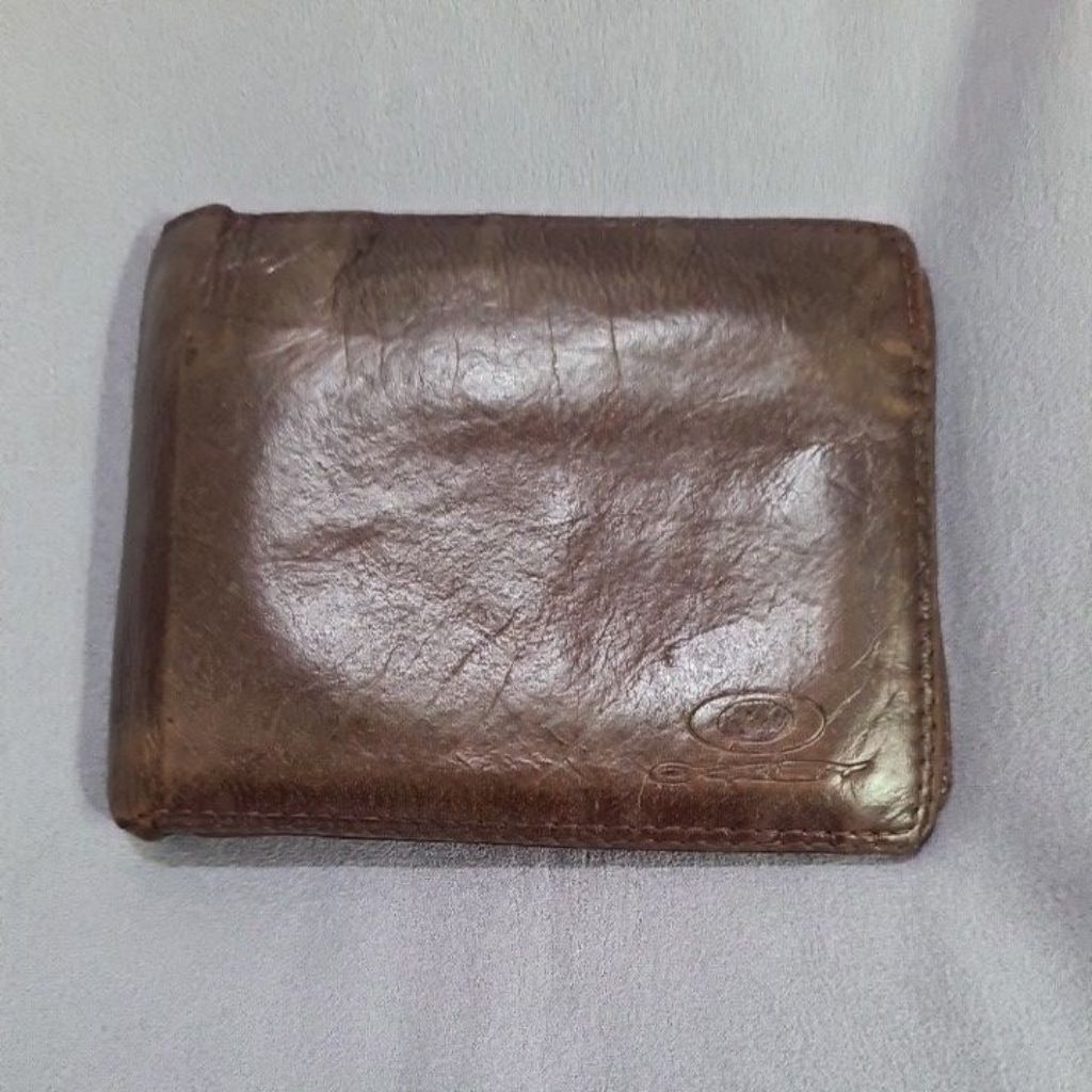 Dompet Kulit Asli OAKLEY Bikers