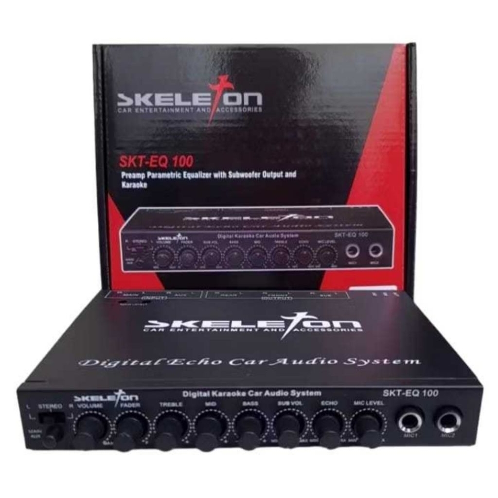 PRE AMP PARAMETRIK SKELETON SKT EQ-100