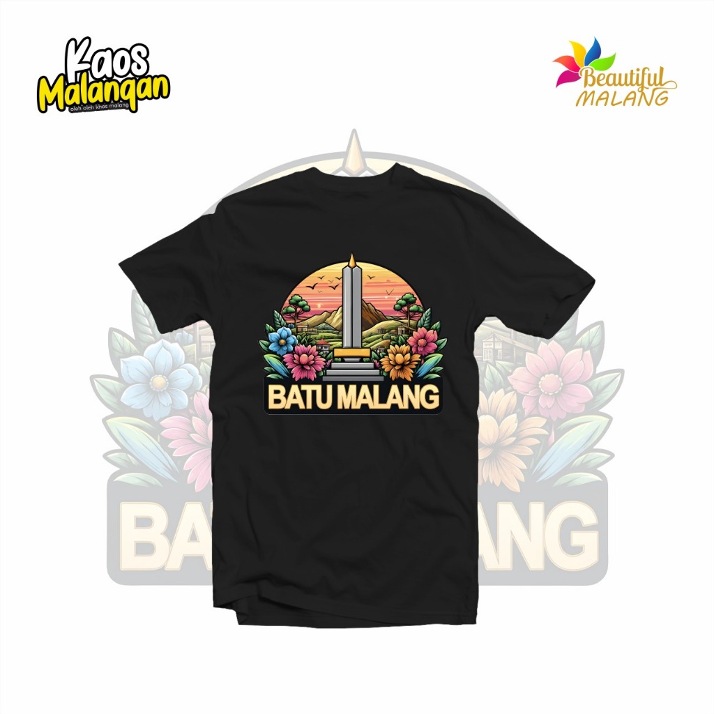 Produk [ TERBARU ] KAOS KHAS MALANG / KAOS MALANGAN 129 - BATU MALANG