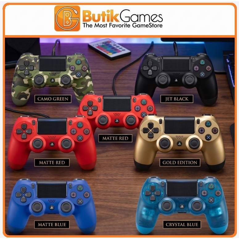 Stick Stik PS4 Ori Mesin Controller PS4 Wireless Second Original