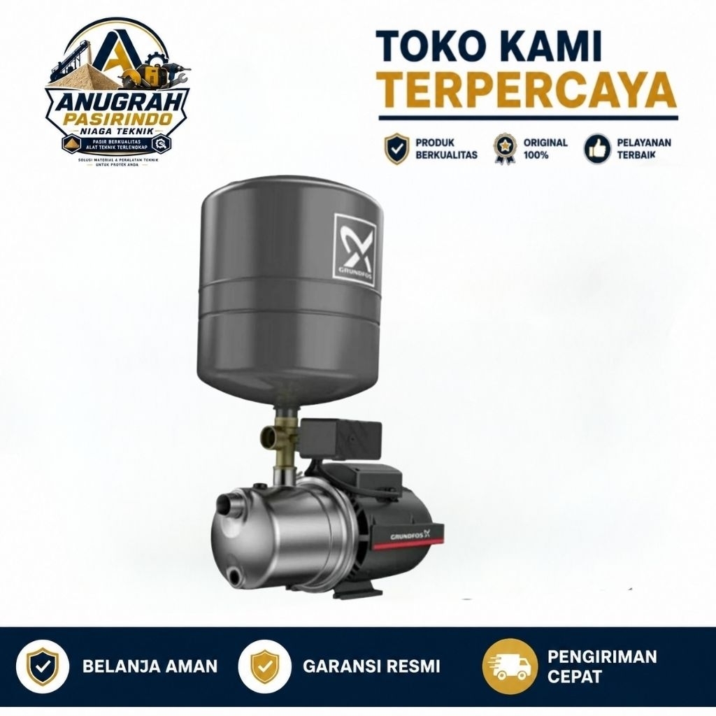 JPA 4-47 PT-V Pompa air semi jet pump GRUNDFOS JP BASIC 3 /P3