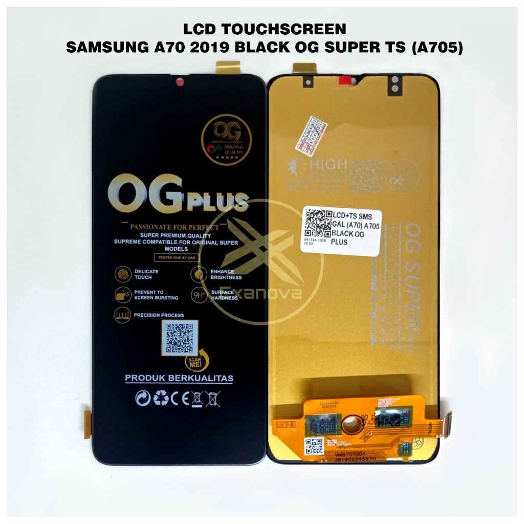 ‌LCD TOUCHSCREEN SAMSUNG A705 TS NOT FINGERPRINT (A70 2019)