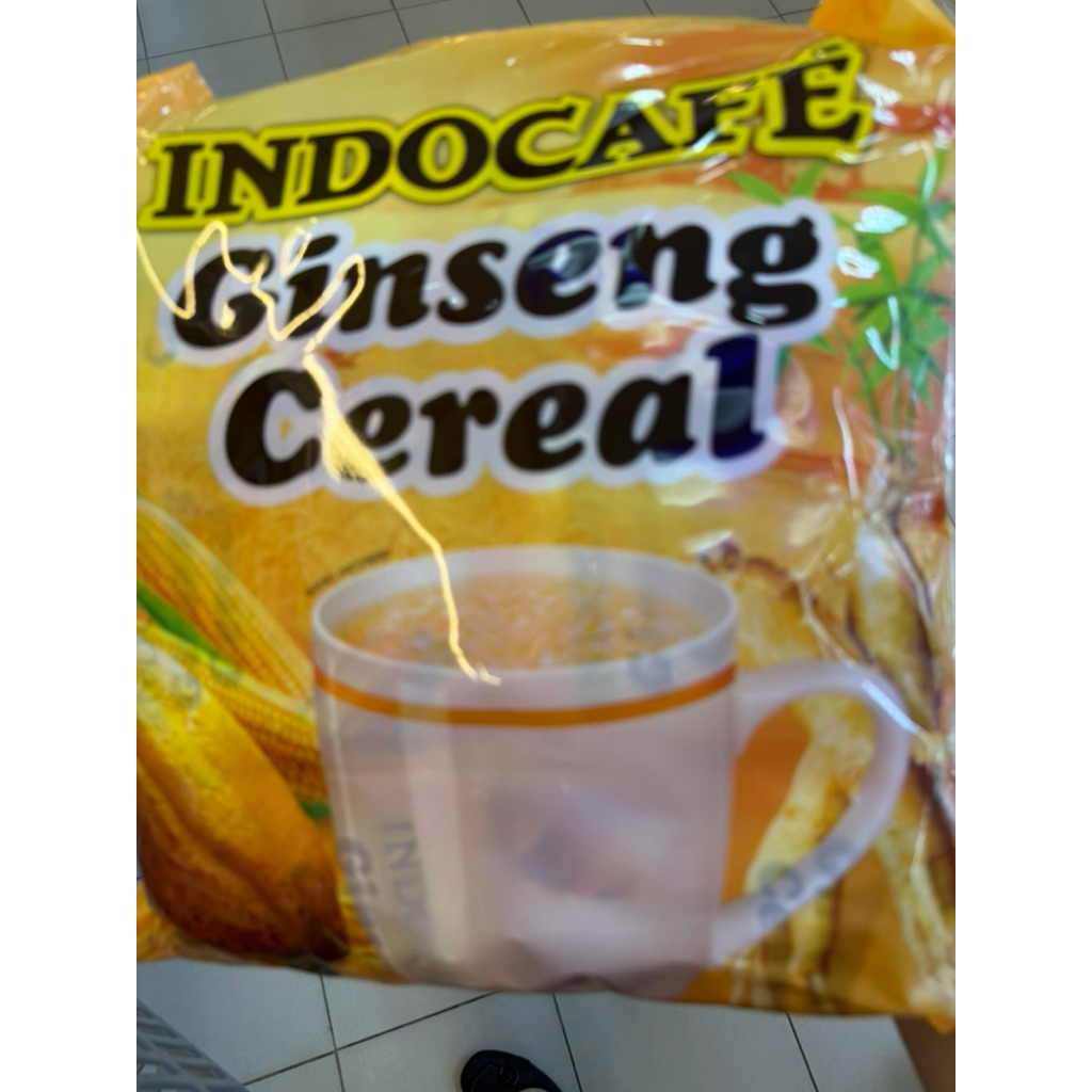 INDOCAFE GINSENG CEREAL. GINSENG CEREAL. INDOCAFE CEREAL