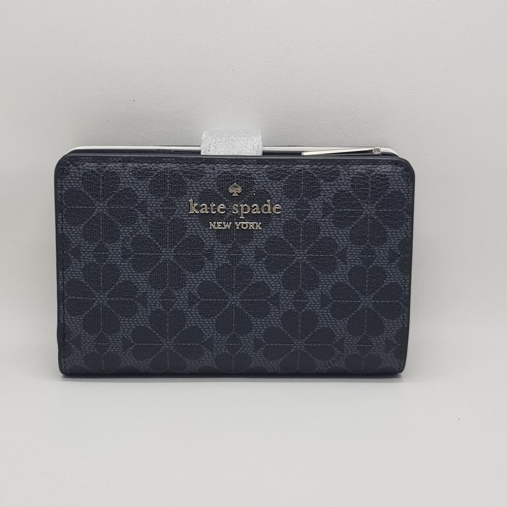 Dompet KS spade Flower Small L-Zipblck spade flower