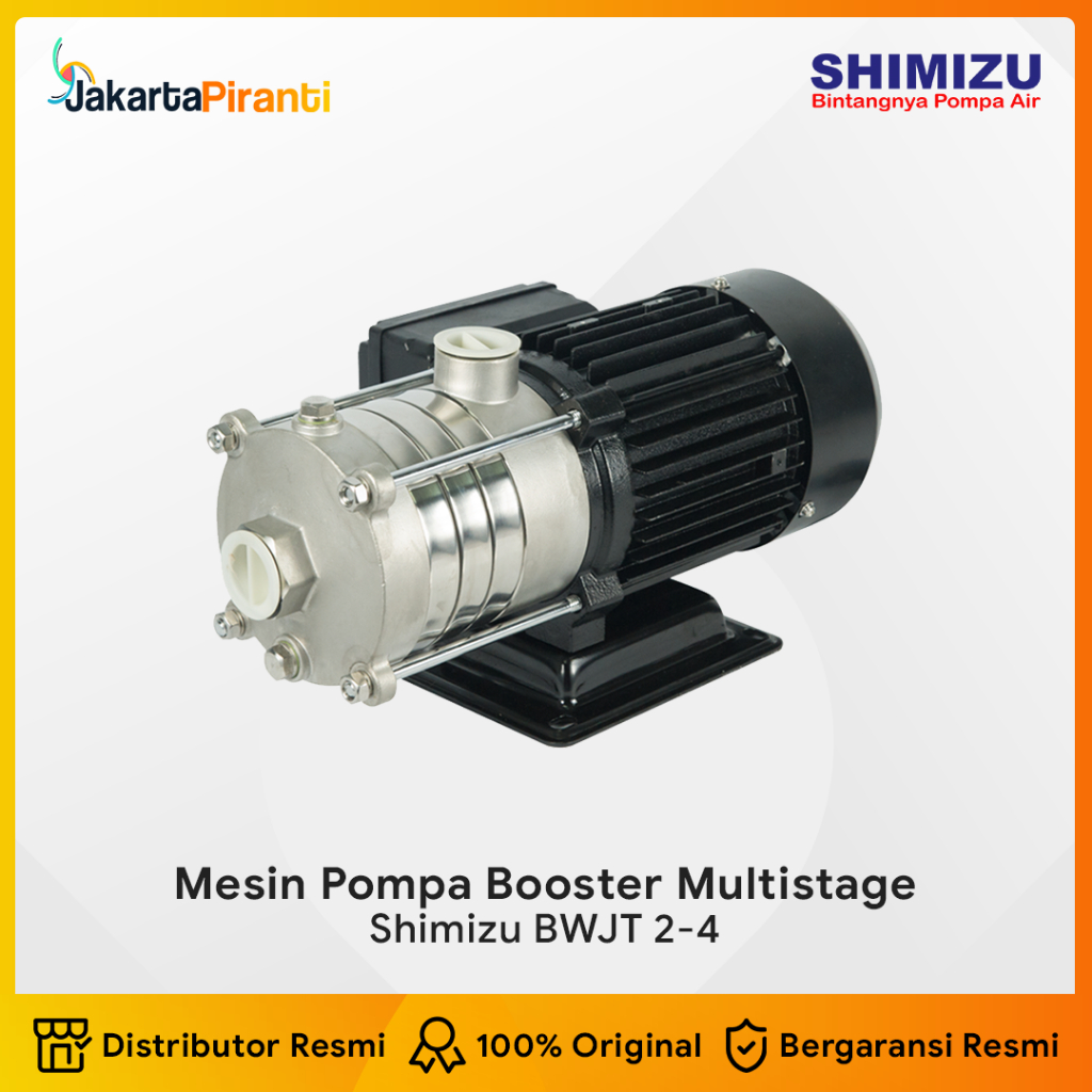 Mesin Pompa Air Dorong Multistage Shimizu BWJT 2-4