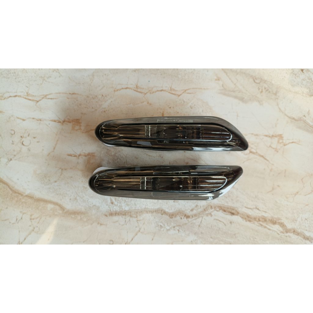 Lampu side marker sein fender for-BMW E46 - E90 smoke satu set