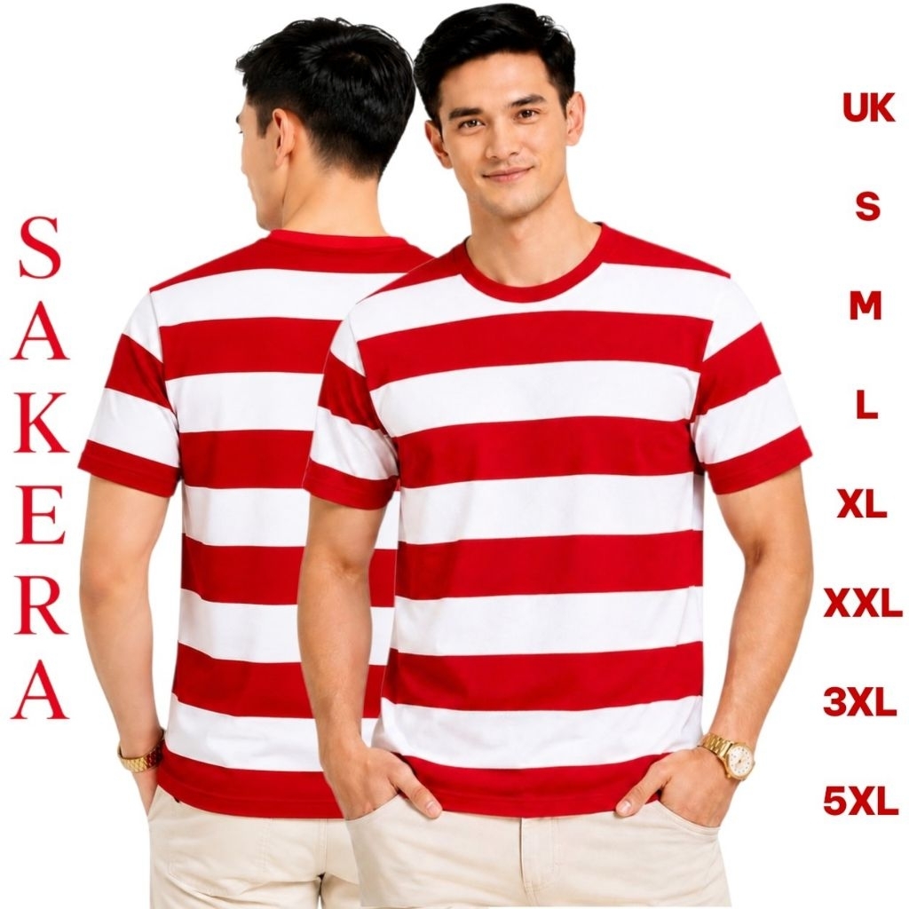 Kaos SAKERA Merah Putih Lengan Pendek dan Panjang
